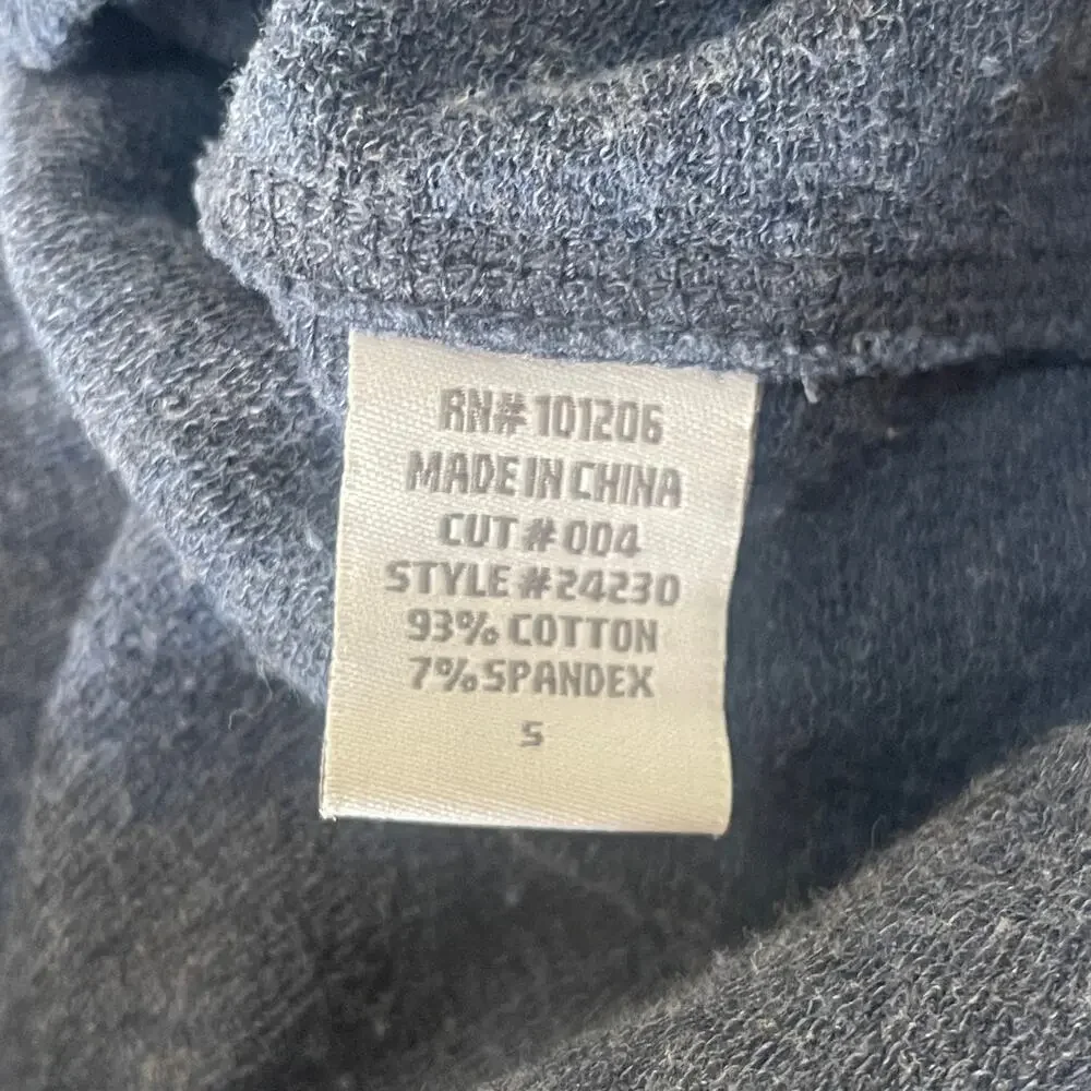 Soft Surroundings Cowl Neck Tunic Sweatshirt Size Womens Small